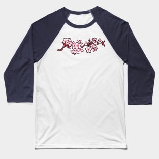 Cherry Blossom Bunnies Baseball T-Shirt